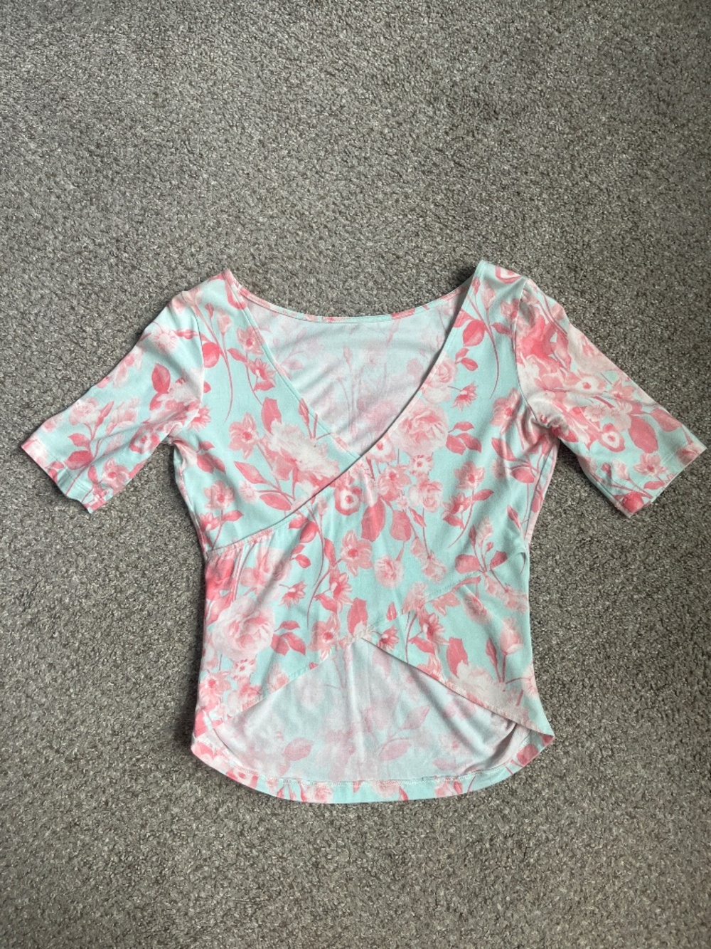 Guess asymmetrical cropped top